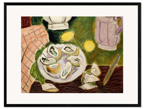 Plakat artystyczny premium w ramie The Oysters, 1941