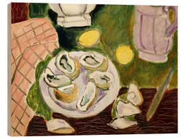 Wood print The Oysters, 1941