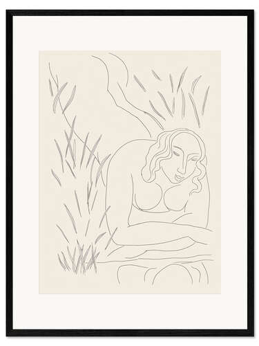 Ingelijste kunstdruk Poésies, 1932