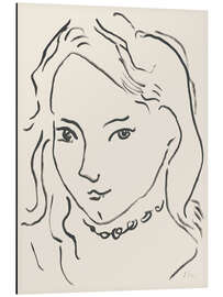 Magnettafel Porträt von Marguerite, 1907