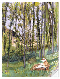 Selvklæbende plakat Undergrowth, 1922