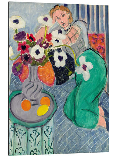 Aluminiumsbilde Odalisque, Blue Harmony, 1937