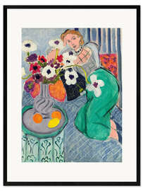Gerahmter Kunstdruck Odaliske, Blue Harmony, 1937