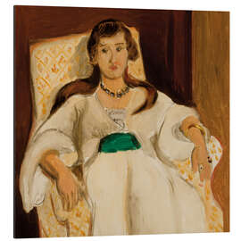 Alubild Frau im Sessel, 1919