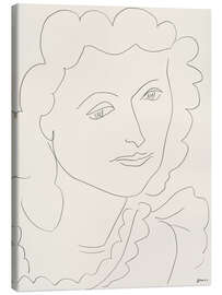 Lienzo Head (Lucienne) - Henri Matisse