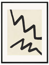 Gerahmter Kunstdruck Frontispiz, Jazz, 1947