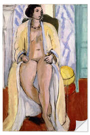 Sticker mural Nue en peignoir, 1933 - Henri Matisse
