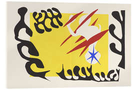 Tableau en verre acrylique Le Cauchemar de l'éléphant blanc, Jazz, 1947