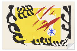 Selvklebende plakat Nightmare of the White Elephant, Jazz, 1947