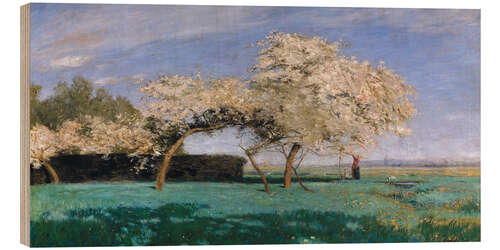 Tableau en bois Spring Day, 1898
