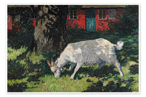Juliste Goat in the Garden, 1905