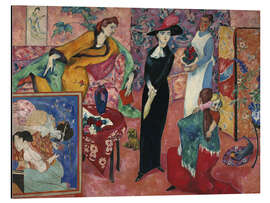Stampa su alluminio Visit - Heinrich Nauen, 1913