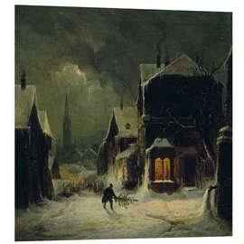 Hartschaumbild Weihnachtsstimmung, 1843