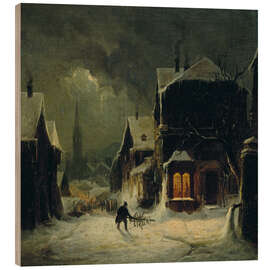 Cuadro de madera Christmas spirit, 1843