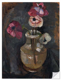 Selvklebende plakat Anemones, 1904