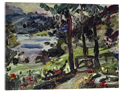 Cuadro de metacrilato Garden in Urfeld am Walchensee, 1923