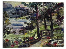 Aluminium print Garden in Urfeld am Walchensee, 1923 - Lovis Corinth
