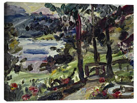 Canvas print Garden in Urfeld am Walchensee, 1923 - Lovis Corinth