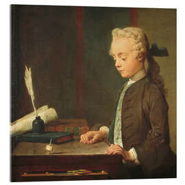 Acrylic print The Child with the Spinning Top, 1738