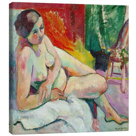 Obraz na płótnie Nude in the Studio, 1906