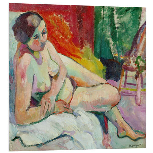 Bilde på skumplate Nude in the Studio, 1906