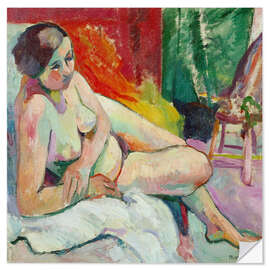 Wall sticker Nude in the Studio, 1906