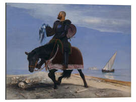 Cuadro de aluminio The Adventurer, 1882 - Arnold Böcklin