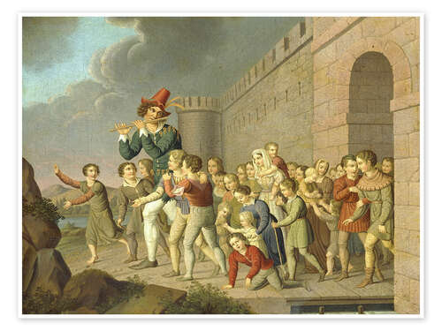 Poster Der Rattenfänger von Hameln, 1806