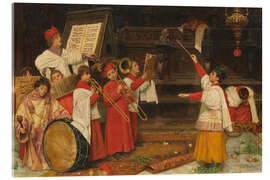 Acrylic print After Mass - Ricardo Villegas Cordero, 1886