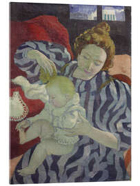 Acrylic print A mother washing her child - Maurice Denis, 1895