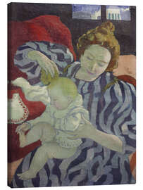 Obraz na płótnie A mother washing her child - Maurice Denis, 1895