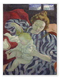 Stampa A mother washing her child - Maurice Denis, 1895