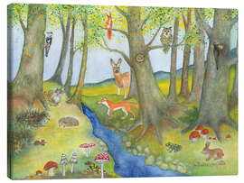 Obraz na płótnie Steiger Forest - Annette Bartusch-Goger