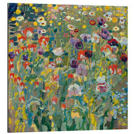 Cuadro de aluminio Poppy field - Erich Kuithan, 1912