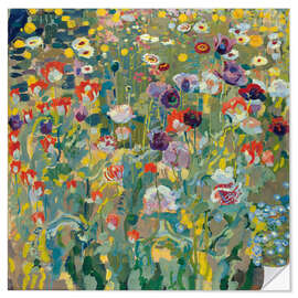 Sticker mural Poppy field - Erich Kuithan, 1912