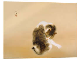 Acrylglasbild Tabbykatze - Takeuchi Seiho, 1924