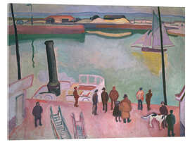 Quadro em acrílico Harbor, 1908