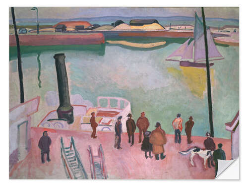 Sticker mural Port, 1908