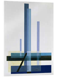 Stampa su vetro acrilico C XII (Blue Picture), 1924 - László Moholy-Nagy