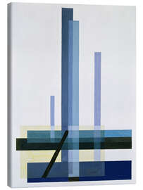 Canvas-taulu C XII (Blue Picture), 1924 - László Moholy-Nagy