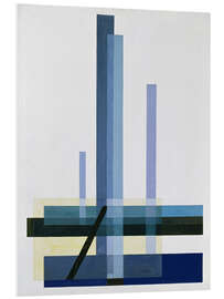 Hartschaumbild C XII (Blaues Bild), 1924