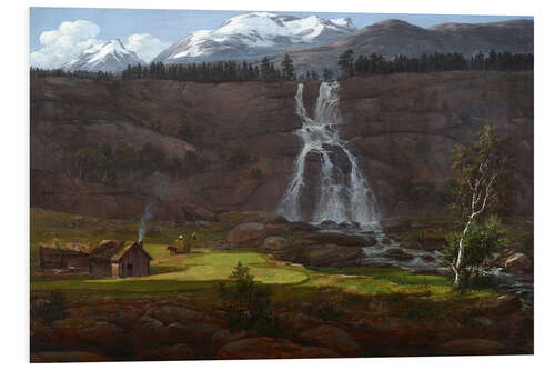 Cuadro de PVC Twindefoss near Voss, Norway, 1830