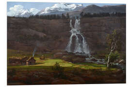 Cuadro de PVC Twindefoss near Voss, Norway, 1830