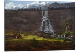 Gallery print Twindefoss near Voss, Norway, 1830 - Johan Christian Clausen Dahl