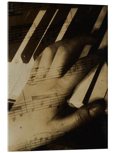 Cuadro de metacrilato Hands at the Piano, around 1929