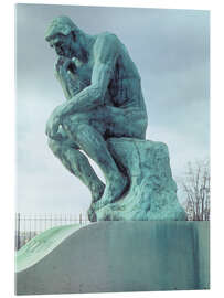 Quadro em acrílico The Thinker, 1906