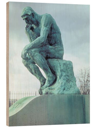 Stampa su legno The Thinker, 1906