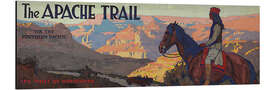 Obraz na aluminium The Apache Trail via the Southern Pacific, 1917 - Vintage Travel Collection