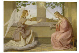 Akrylglastavla Annunciation - Ernst Deger, 1835
