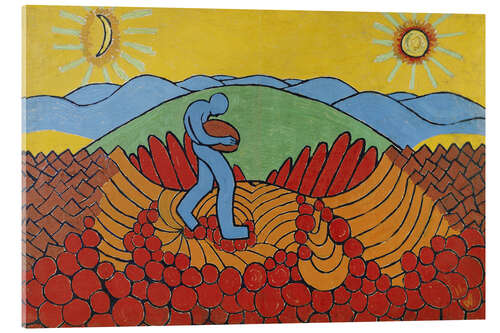 Quadro em acrílico Blue Sower, 1911